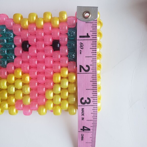 PINK ELEPHANT PONY BEAD Set ×2 - Picture 7 of 8